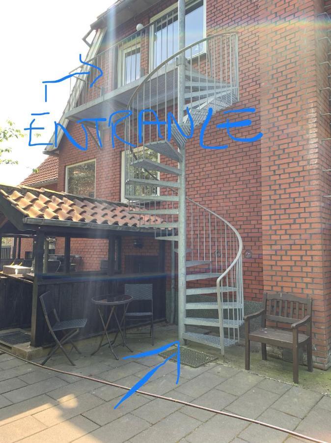 Selvbetjent Lejlighed I Centrum Ved Aen Daire Ribe Dış mekan fotoğraf